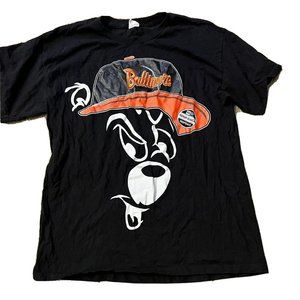 Phat Doc Graphic T Shirt Baltimore 50fifty Animal Face Black Crew Big large